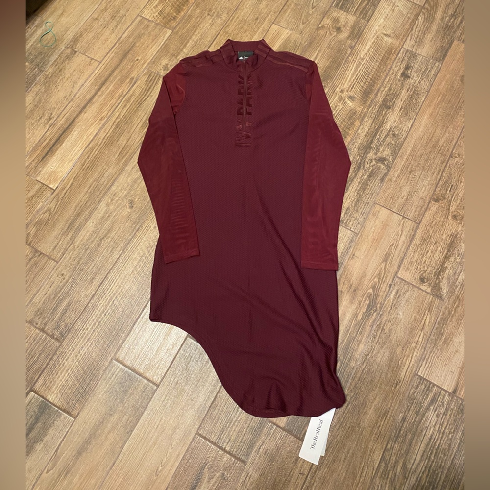 Adidas X Ivy Park Asymmetrical Dress
Maroon